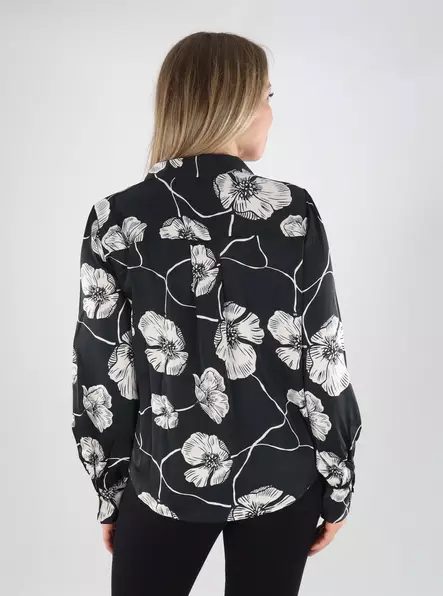 Vero Moda Skjorta svart/penny - Skjortor och blusar för damer - 139667 - 2