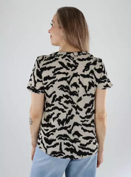 Vero Moda t-shirt silverlining cal - T-shirts för damer - 140847 - 2