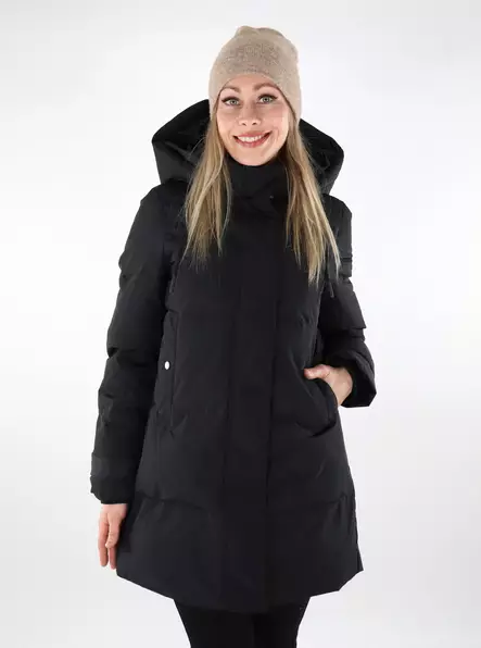 Vero Moda dunkappa dam svart - Dunjackor för damer - 137457 - 1
