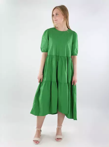 Vero Moda casual klänning 2/4 O-hals kalv mintgrön - Klänningar och tunikor - 138457 - 1