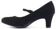 Chantana satin pumps med justerbart rem 483-72 svart - Klackskor och pumps - 132387 - 2