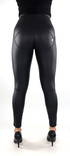 Freddy byxor Vegan Läder High Waist svart - Byxor för damer - 134127 - 2