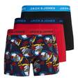 Jack&Jones Boxers Climit 3pack true red - Trunks och strumpor för herrar - 131927 - 1