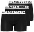 Jack & Jones Sense Trunks 3-pack svart - Trunks och strumpor för herrar - 123037 - 1