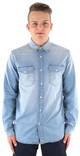 Jack&Jones Jeansskjorta Ethan blue denim - Skjortor för herrar - 118917 - 1