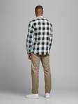 Jack & Jones herr skjorta Gingham rutig svartvit - Skjortor för herrar - 130047 - 2