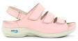 Maskintvättbara Sandaler Läder Light Pink - Arbetsskor för damer - 122667 - 1