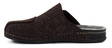 Migant herr tofflor, filtad ull A932-1 mörkbrun - Tofflor för herrar - 129737 - 2