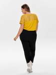 Only Carmakoma Plus size dam byxor Goldetrash svart - Byxor för damer - 127837 - 2