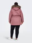 Only Carmakoma Kappa Irena rosa brun - Vinterjackor för damer - 134597 - 3