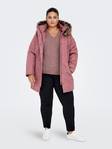 Only Carmakoma Kappa Irena rosa brun - Vinterjackor för damer - 134597 - 2
