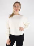 Only Sweater Ladaline kort snövit - Stickat för damer - 135057 - 1