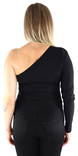 Only Skjorta Sansa one shoulder - Långärmade tröjor för damer - 132427 - 3