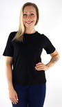 Only T-shirt s/s t-shirt jrs svart - T-shirts för damer - 133917 - 1