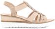 Rieker Sandaler med kilklack V3822-31 rosa - Rieker sandals - 125977 - 1