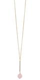 Snö of Sweden Halsband Rimii big pendant 42 gold - Halsband - 123817 - 1