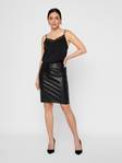 Vero Moda Kjol Buttersia hw coated svart - Kjolar - 126857 - 3