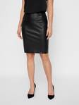 Vero Moda Kjol Buttersia hw coated svart - Kjolar - 126857 - 1