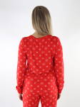 Vero Moda Xmas New nattlinne för kvinnor high risk red - Nattkläder för damer - 134837 - 2
