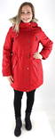 Vero Moda Warm Parkajacka för kvinnor, Track Chili Pepper - Parkas för damer - 132527 - 1