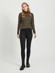 Vila dam jeans normal midja Stay svart - Jeans för damer - 126847 - 3