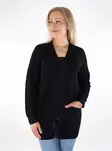 Vila damkofta svart - Stickat för damer - 136397 - 1