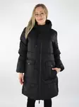 Vila vinterkappa dam Vadderad svart - Vinterjackor för damer - 137007 - 1