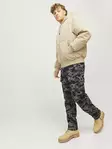 Jack&Jones herr Cargobyxor Kane Cargo grå/camo - Byxor för herrar - 137287 - 2