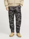 Jack&Jones herr Cargobyxor Kane Cargo grå/camo - Byxor för herrar - 137287 - 1