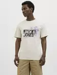 Jack&Jones herr t-shirt med tryck Axon Tee - T-shirts för herrar - 138747 - 2