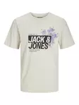 Jack&Jones herr t-shirt med tryck Axon Tee - T-shirts för herrar - 138747 - 8