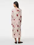 Pieces blommig klänning Midi rosa tyll/blommor - Klänningar och tunikor - 138847 - 2
