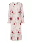 Pieces blommig klänning Midi rosa tyll/blommor - Klänningar och tunikor - 138847 - 5