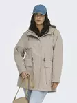 Only Carmakoma damjacka plus size Parka snörning - Lätta jackor för damer - 140197 - 1
