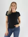 Guess T-shirt V6YI11K4298 JBLK svart - T-shirts för damer - 141497 - 1