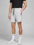 Jack&Jones sweatshorts för män ljusgrå - Shorts och capribyxor för herrar - 136357 - 3