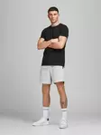 Jack&Jones sweatshorts för män ljusgrå - Shorts och capribyxor för herrar - 136357 - 1