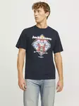 Jack&Jones herr t-shirt Xmas Christmas Skull mörkblå - T-shirts för herrar - 137417 - 2