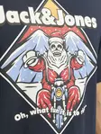 Jack&Jones herr t-shirt Xmas Christmas Skull mörkblå - T-shirts för herrar - 137417 - 5