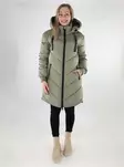 JDY damkappa Vadderad huva vetiver - Vinterjackor för damer - 137357 - 1