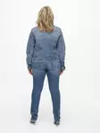 Only Carmakoma Denimjacka CARWESPA LS JACKET ljusblå denim - Jeansjackor för damer - 141147 - 2