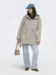 Only Carmakoma damjacka plus size Parka snörning - Lätta jackor för damer - 140197 - 3
