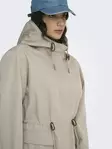 Only Carmakoma damjacka plus size Parka snörning - Lätta jackor för damer - 140197 - 4