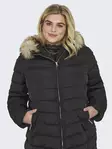 Only Carmakoma Jacka New Ellan hood svart - Vinterjackor för damer - 134757 - 4