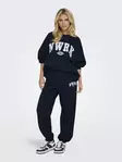 Only dam Sweatshirt Club marinblå blazer - Huvtröjor och sweatshirts - 137667 - 3