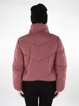 Only, lätt vadderad jacka för damer Puffer rosa brun - Lättviktsjackor för damer - 137257 - 2