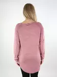 Only lång tröja för damer mesa rose - Stickat för damer - 137617 - 2