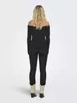 Only off shoulder tröja svart - Stickat för damer - 137647 - 2