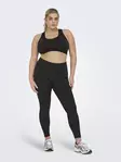 Only Play Curvy Plus Size Sports BH Daisy -2 söm Svart - Sport-bh - 134737 - 3