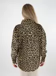 Pieces damskjorta svart/leopard - Skjortor och blusar för damer - 137597 - 2